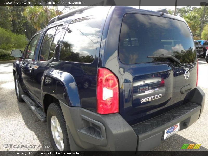 Midnight Blue / Steel/Graphite 2008 Nissan Xterra S