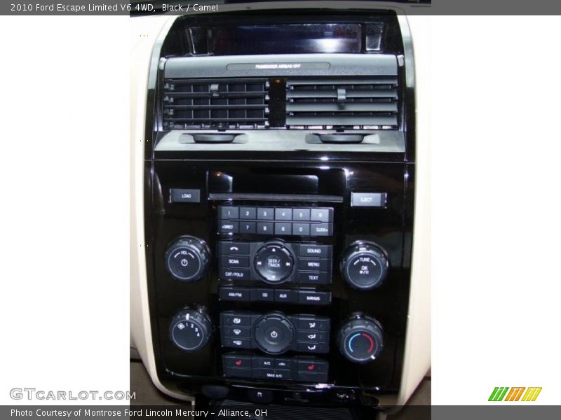 Black / Camel 2010 Ford Escape Limited V6 4WD