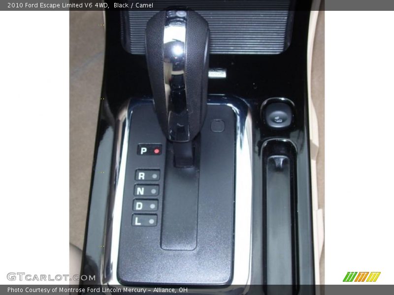 Black / Camel 2010 Ford Escape Limited V6 4WD