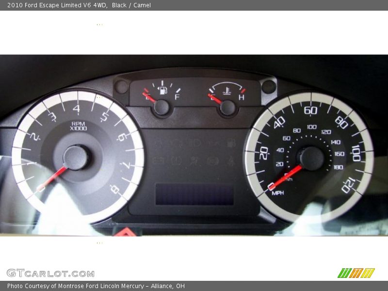 Black / Camel 2010 Ford Escape Limited V6 4WD