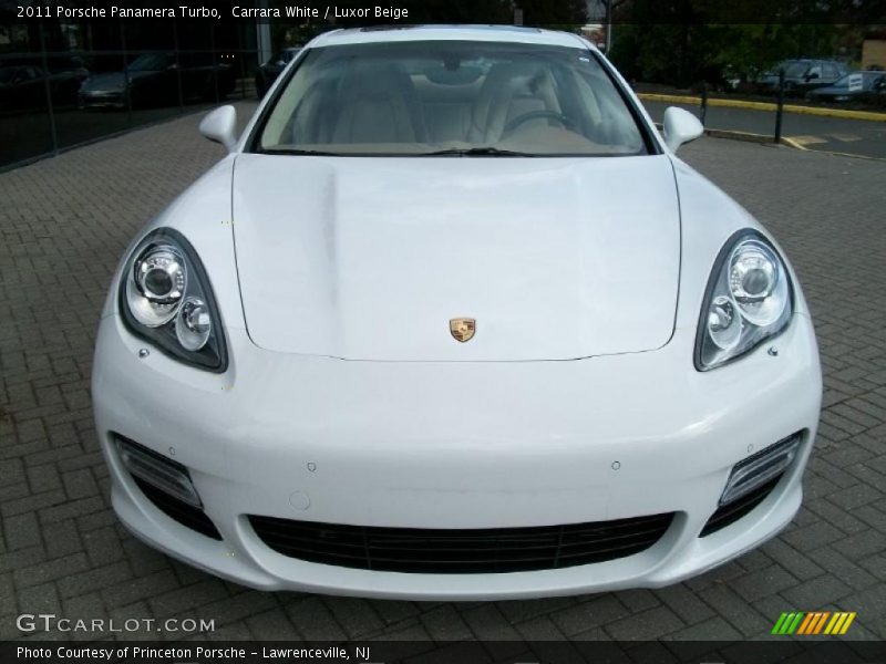  2011 Panamera Turbo Carrara White
