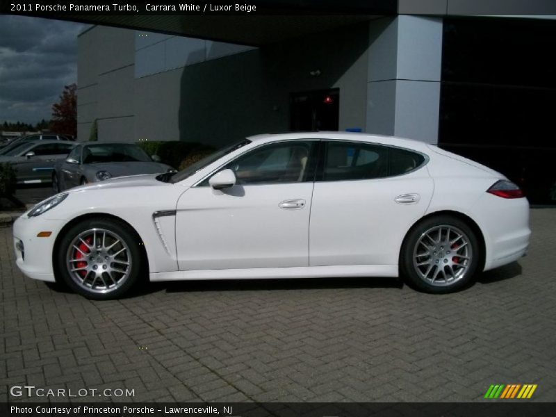  2011 Panamera Turbo Carrara White