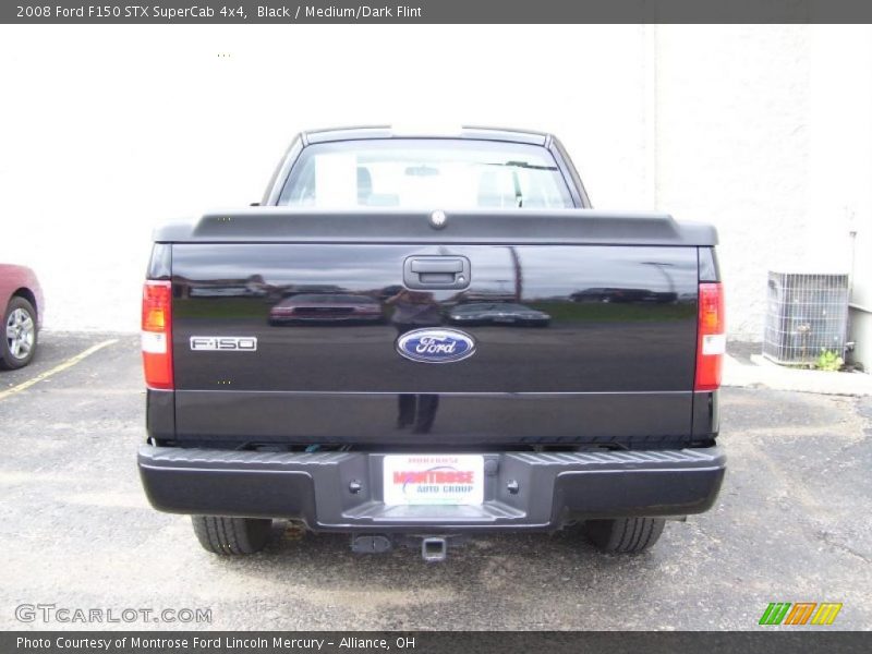 Black / Medium/Dark Flint 2008 Ford F150 STX SuperCab 4x4