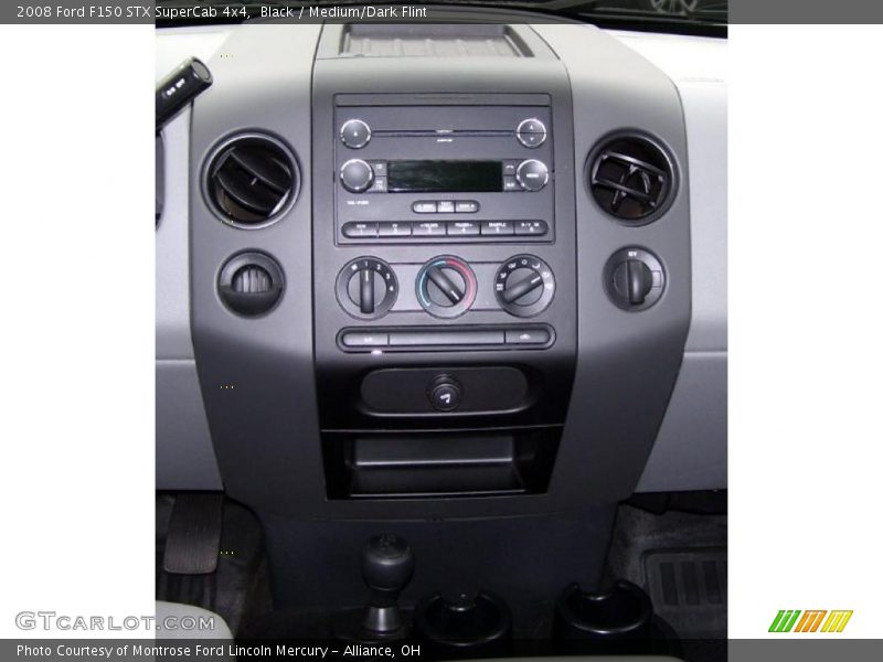 Black / Medium/Dark Flint 2008 Ford F150 STX SuperCab 4x4