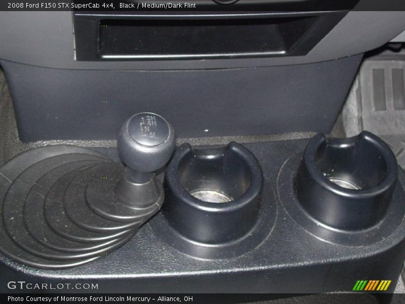 Black / Medium/Dark Flint 2008 Ford F150 STX SuperCab 4x4