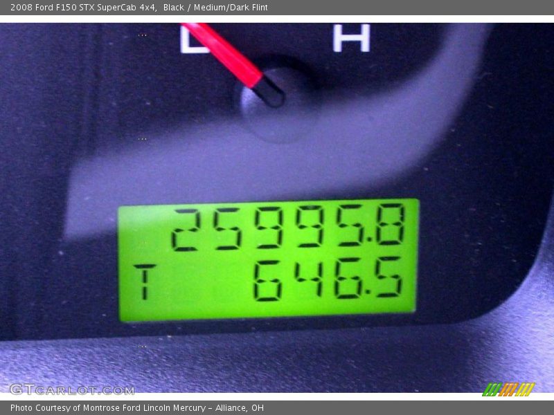 Black / Medium/Dark Flint 2008 Ford F150 STX SuperCab 4x4