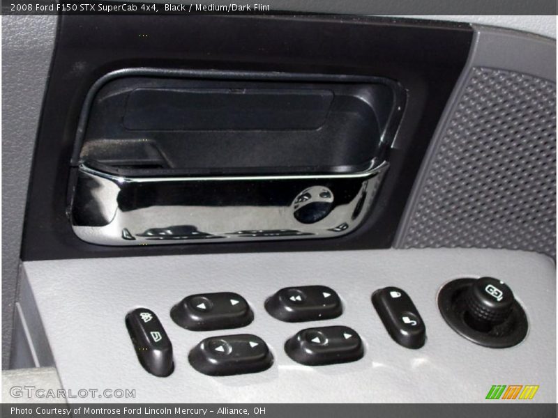 Black / Medium/Dark Flint 2008 Ford F150 STX SuperCab 4x4