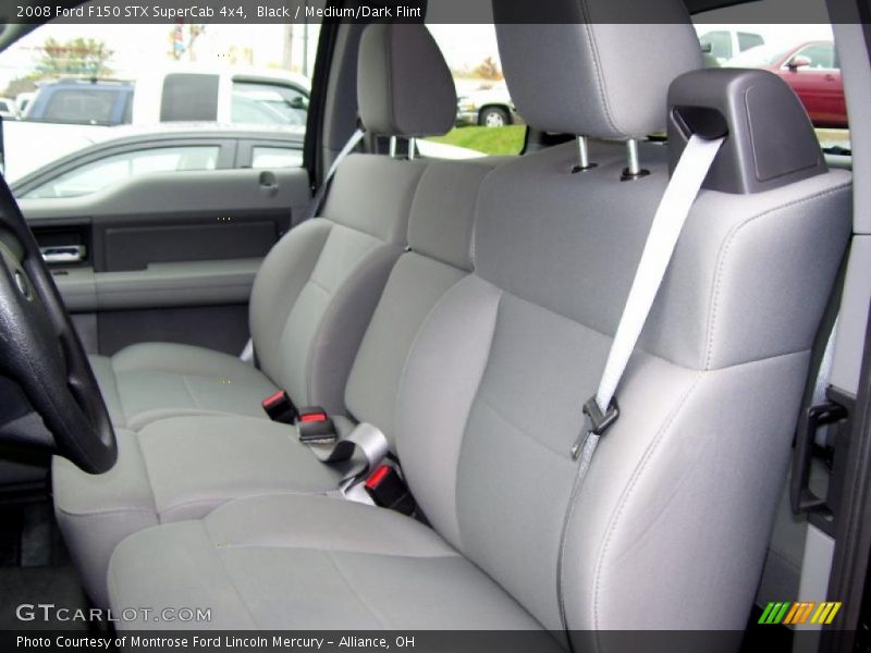 Black / Medium/Dark Flint 2008 Ford F150 STX SuperCab 4x4