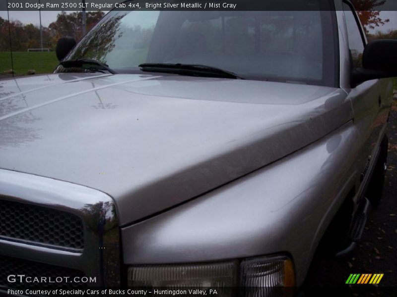 Bright Silver Metallic / Mist Gray 2001 Dodge Ram 2500 SLT Regular Cab 4x4