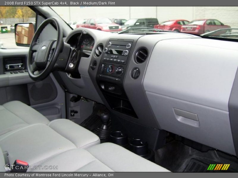 Black / Medium/Dark Flint 2008 Ford F150 STX SuperCab 4x4