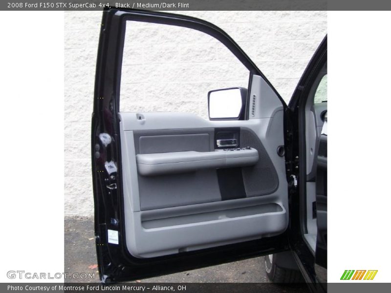 Black / Medium/Dark Flint 2008 Ford F150 STX SuperCab 4x4