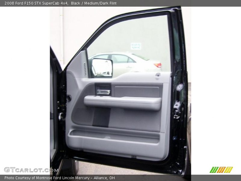 Black / Medium/Dark Flint 2008 Ford F150 STX SuperCab 4x4