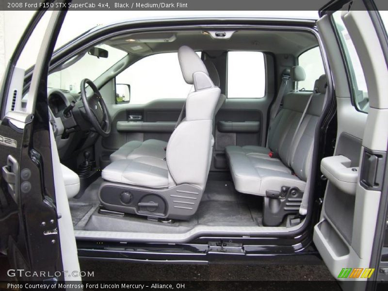 Black / Medium/Dark Flint 2008 Ford F150 STX SuperCab 4x4