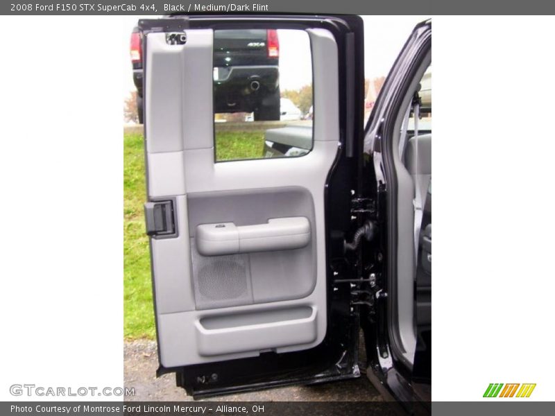 Black / Medium/Dark Flint 2008 Ford F150 STX SuperCab 4x4