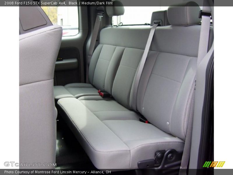Black / Medium/Dark Flint 2008 Ford F150 STX SuperCab 4x4