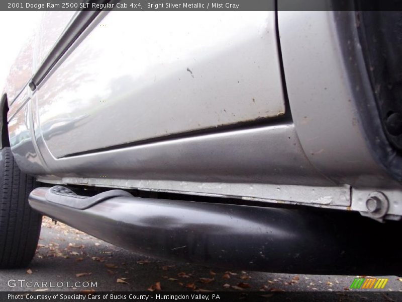 Bright Silver Metallic / Mist Gray 2001 Dodge Ram 2500 SLT Regular Cab 4x4