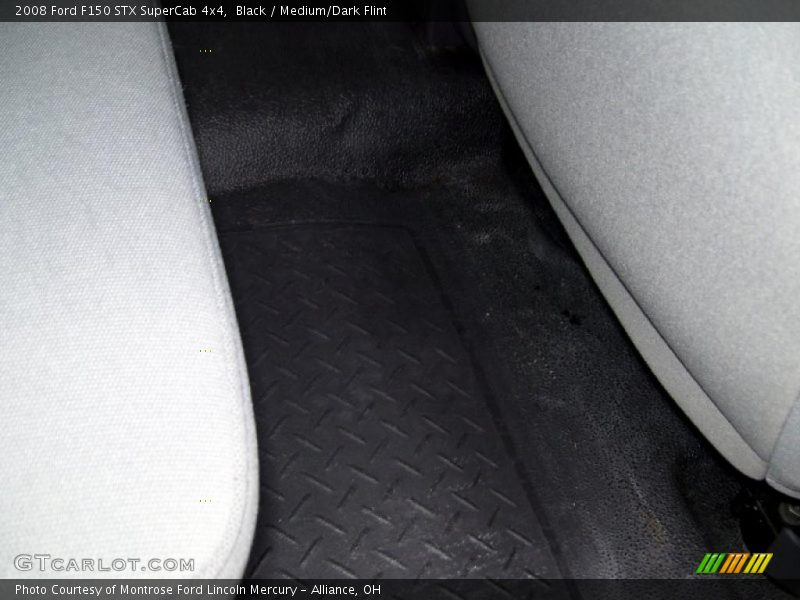 Black / Medium/Dark Flint 2008 Ford F150 STX SuperCab 4x4
