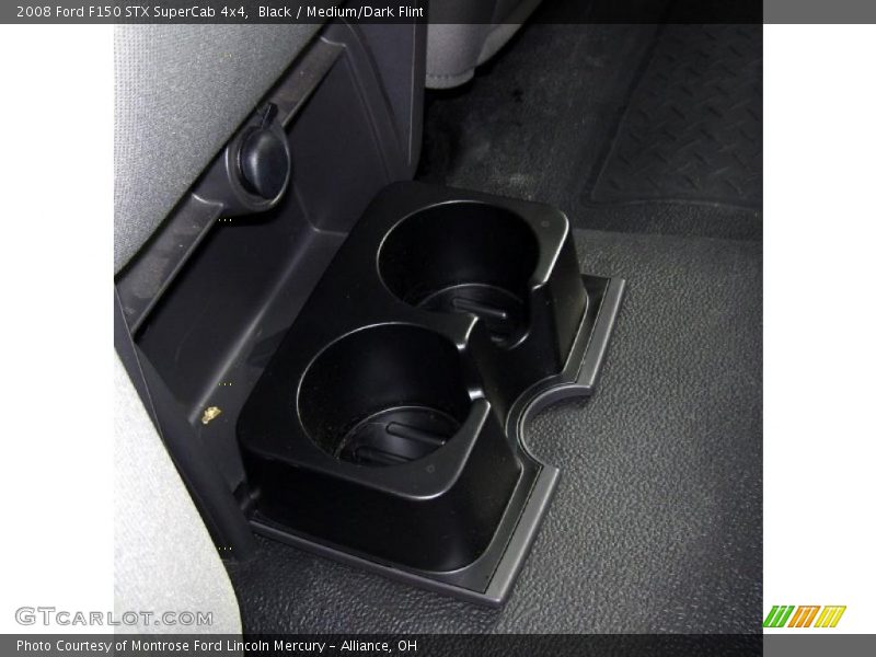 Black / Medium/Dark Flint 2008 Ford F150 STX SuperCab 4x4