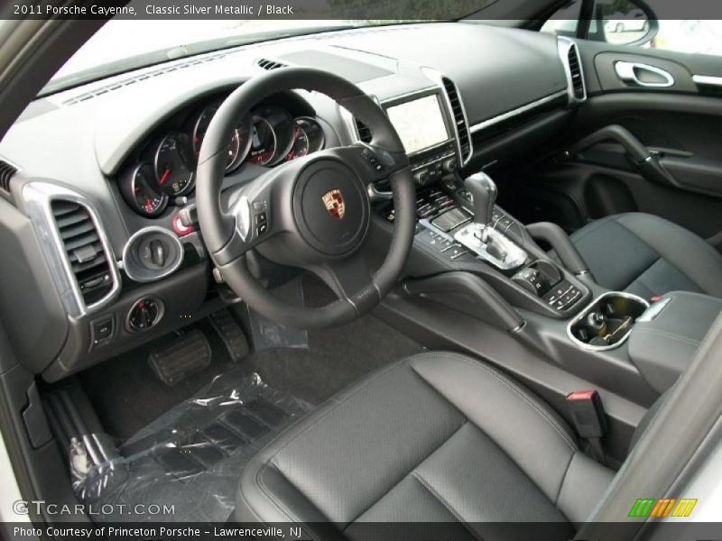 Black Interior - 2011 Cayenne  