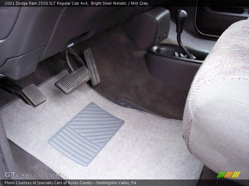 Bright Silver Metallic / Mist Gray 2001 Dodge Ram 2500 SLT Regular Cab 4x4