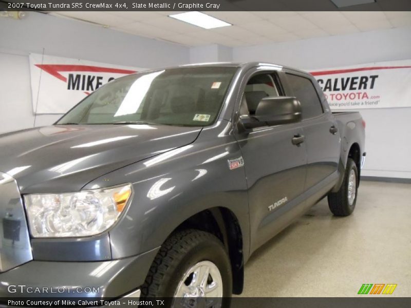 Slate Metallic / Graphite Gray 2007 Toyota Tundra SR5 CrewMax 4x4