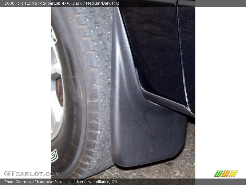 Black / Medium/Dark Flint 2008 Ford F150 STX SuperCab 4x4