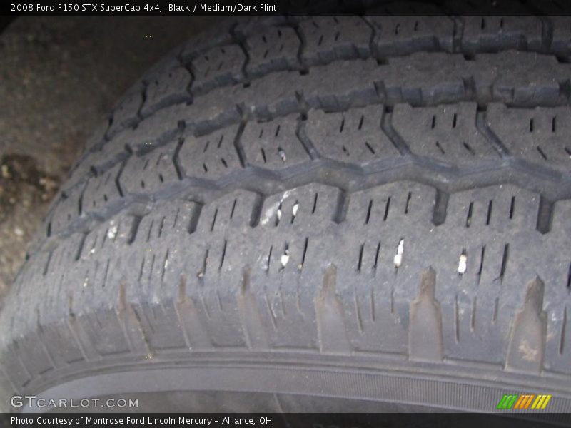 Black / Medium/Dark Flint 2008 Ford F150 STX SuperCab 4x4