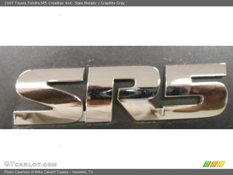 Slate Metallic / Graphite Gray 2007 Toyota Tundra SR5 CrewMax 4x4