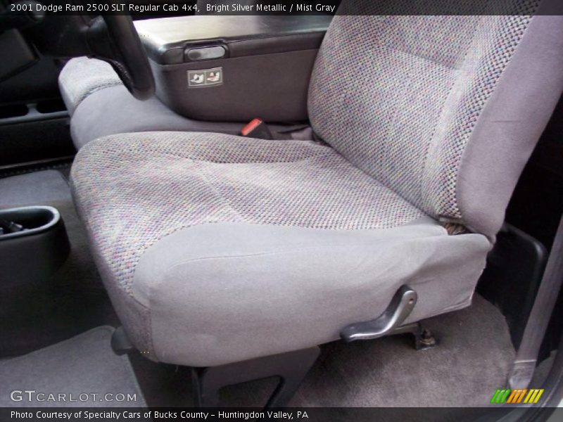 Bright Silver Metallic / Mist Gray 2001 Dodge Ram 2500 SLT Regular Cab 4x4