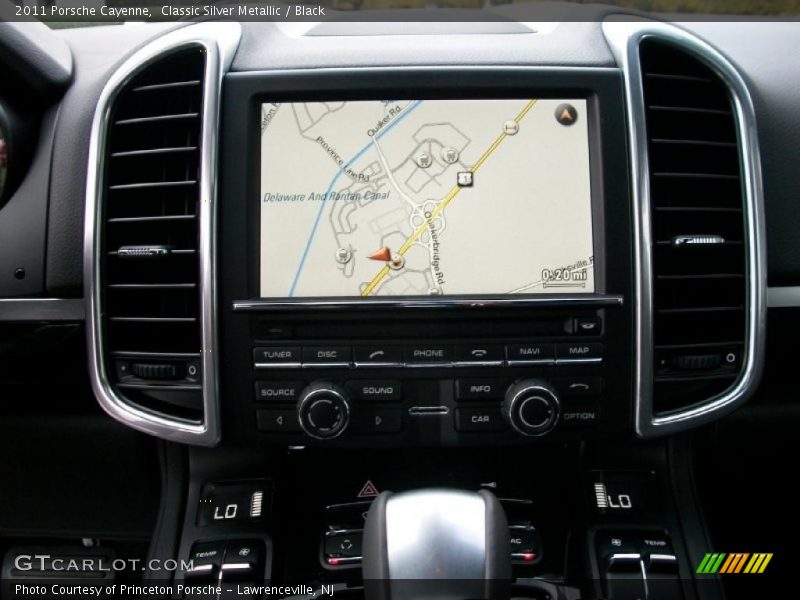 Navigation of 2011 Cayenne 