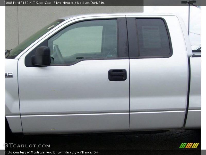 Silver Metallic / Medium/Dark Flint 2008 Ford F150 XLT SuperCab