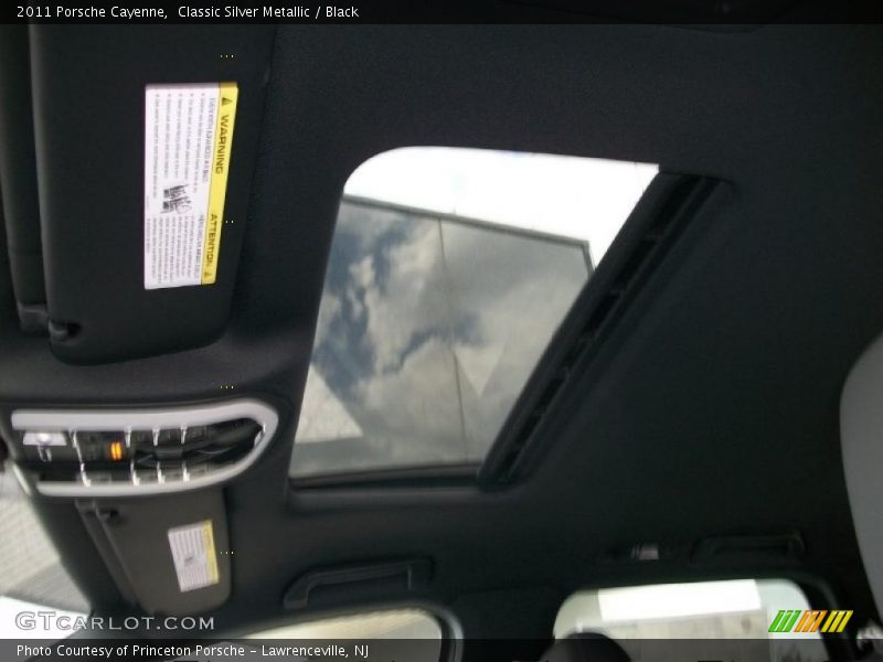 Sunroof of 2011 Cayenne 