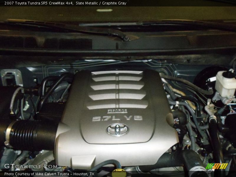 Slate Metallic / Graphite Gray 2007 Toyota Tundra SR5 CrewMax 4x4