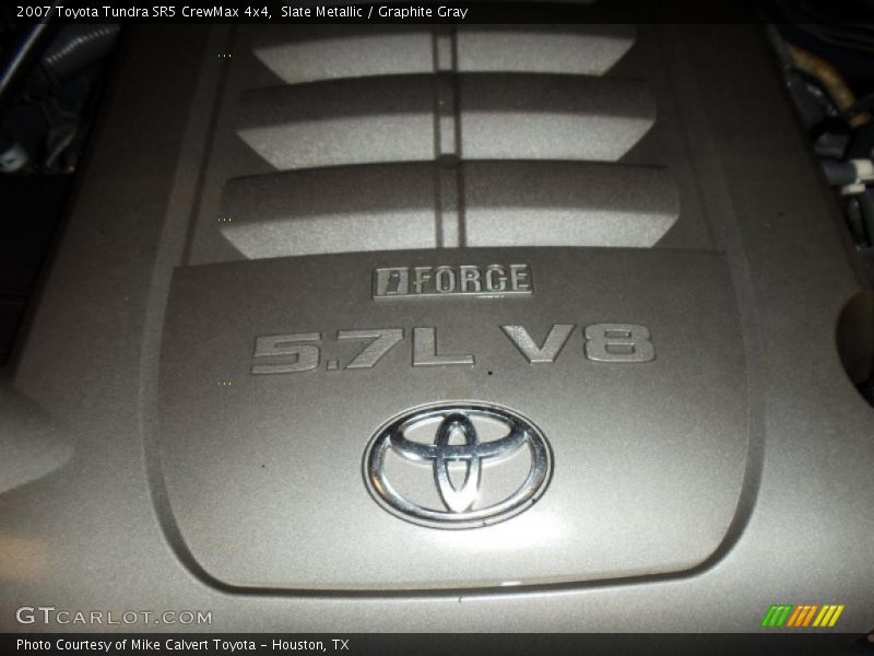 Slate Metallic / Graphite Gray 2007 Toyota Tundra SR5 CrewMax 4x4
