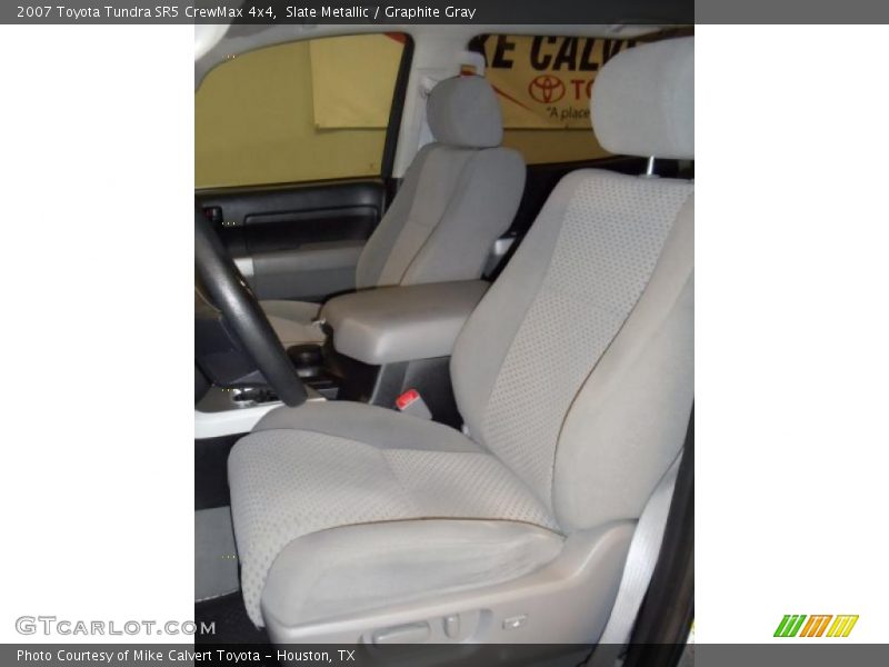 Slate Metallic / Graphite Gray 2007 Toyota Tundra SR5 CrewMax 4x4