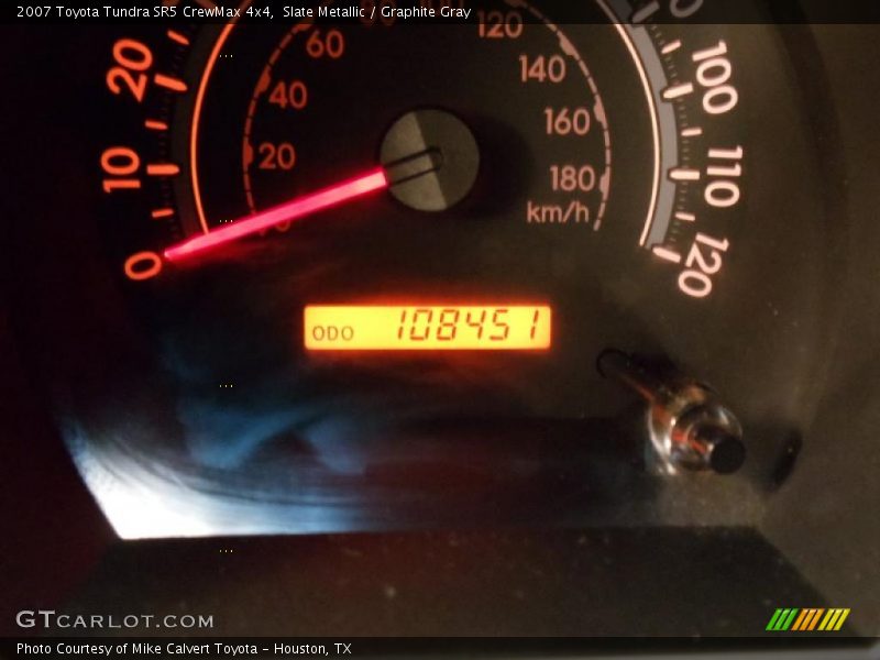 Slate Metallic / Graphite Gray 2007 Toyota Tundra SR5 CrewMax 4x4