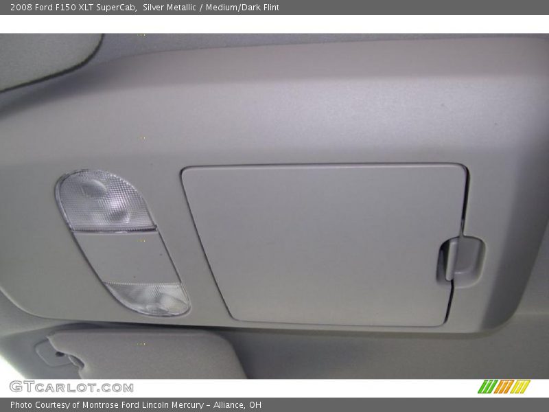 Silver Metallic / Medium/Dark Flint 2008 Ford F150 XLT SuperCab