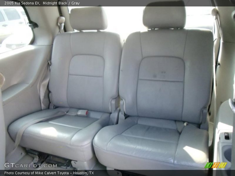 Midnight Black / Gray 2005 Kia Sedona EX