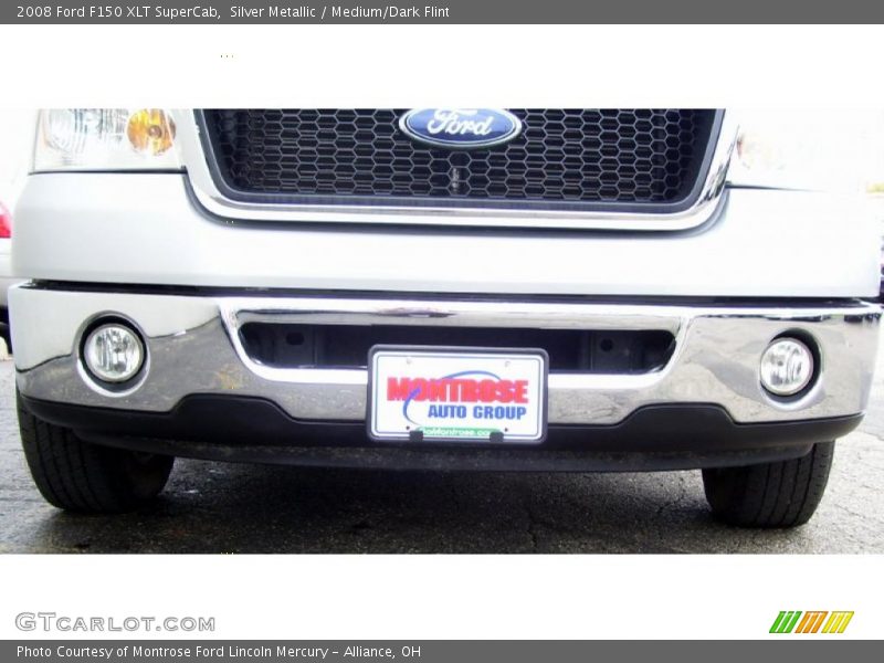 Silver Metallic / Medium/Dark Flint 2008 Ford F150 XLT SuperCab