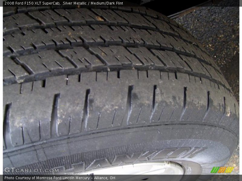 Silver Metallic / Medium/Dark Flint 2008 Ford F150 XLT SuperCab