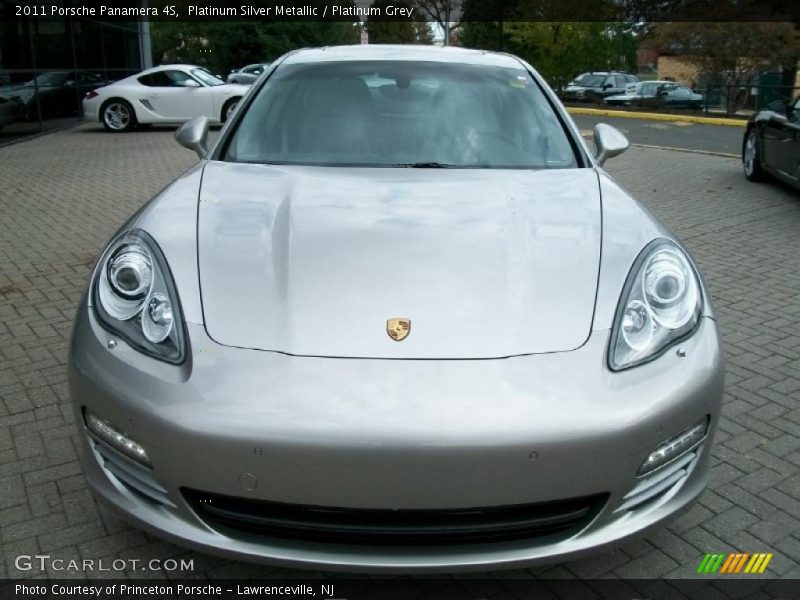 Platinum Silver Metallic / Platinum Grey 2011 Porsche Panamera 4S