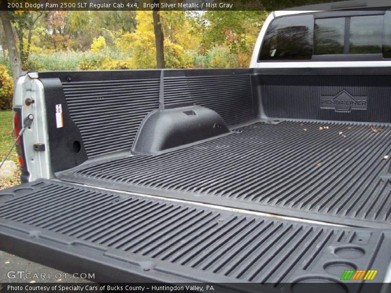 Bright Silver Metallic / Mist Gray 2001 Dodge Ram 2500 SLT Regular Cab 4x4