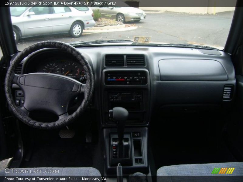 Satin Black / Gray 1997 Suzuki Sidekick Sport JLX 4 Door 4x4