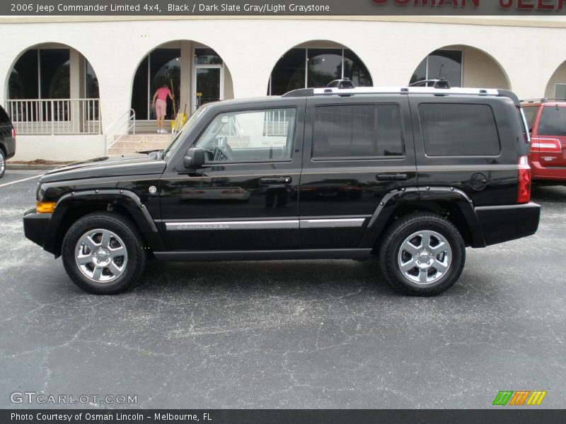Black / Dark Slate Gray/Light Graystone 2006 Jeep Commander Limited 4x4