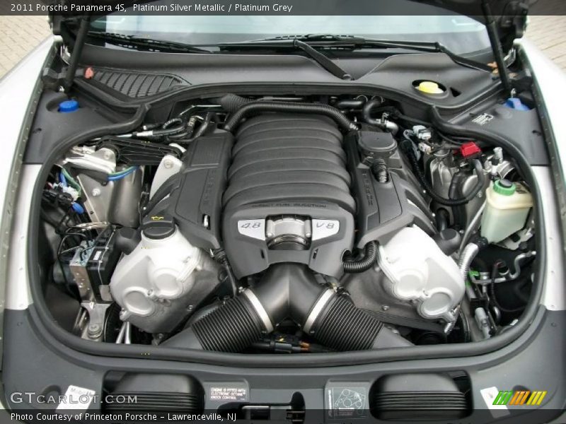  2011 Panamera 4S Engine - 4.8 Liter DFI DOHC 32-Valve VarioCam Plus V8