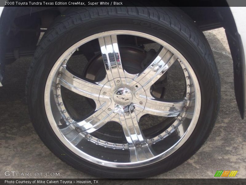 Custom Wheels of 2008 Tundra Texas Edition CrewMax