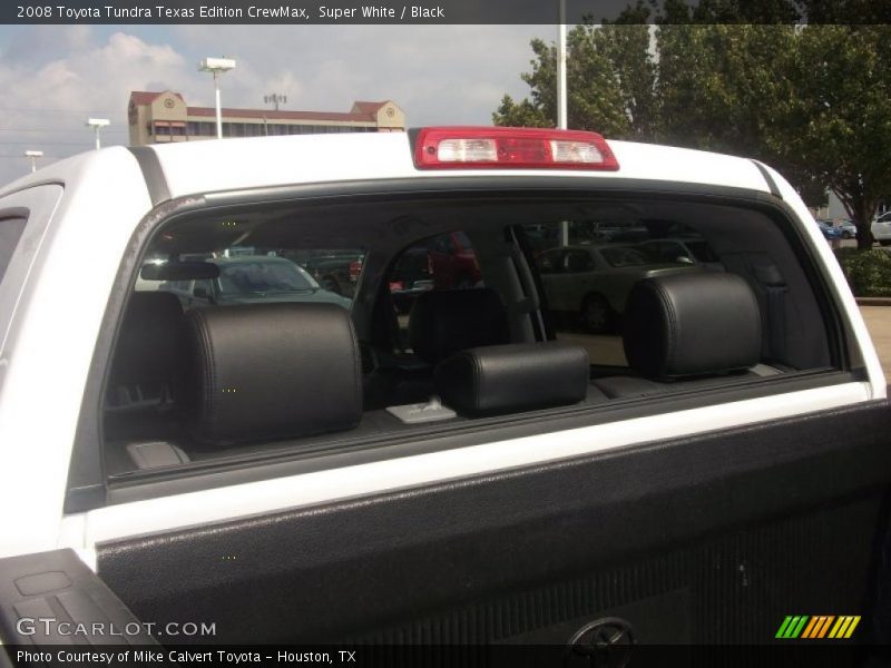 Super White / Black 2008 Toyota Tundra Texas Edition CrewMax