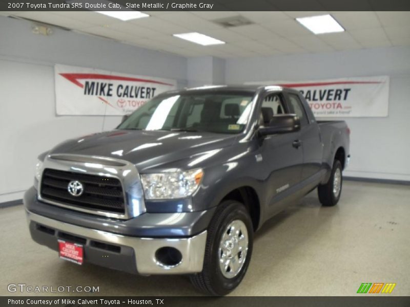 Slate Metallic / Graphite Gray 2007 Toyota Tundra SR5 Double Cab