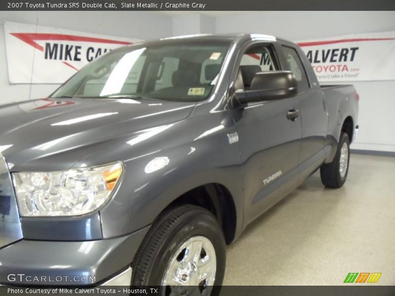 Slate Metallic / Graphite Gray 2007 Toyota Tundra SR5 Double Cab