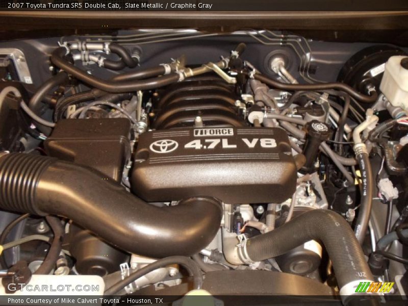 Slate Metallic / Graphite Gray 2007 Toyota Tundra SR5 Double Cab